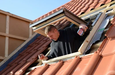 Pose de fenêtres de toit Velux à Bulles